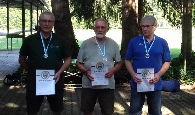 Wolfgang Meckel wieder Bayerischer Vize Meister Armbrust nat